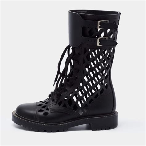 dior combat boots women|dior cowboy boots.